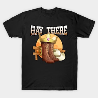 Hay There I Equestrian Pony Horse Lover T-Shirt